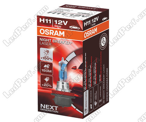 H11 Lampe Osram Night Breaker Laser +150% Einzel verkauft<br />