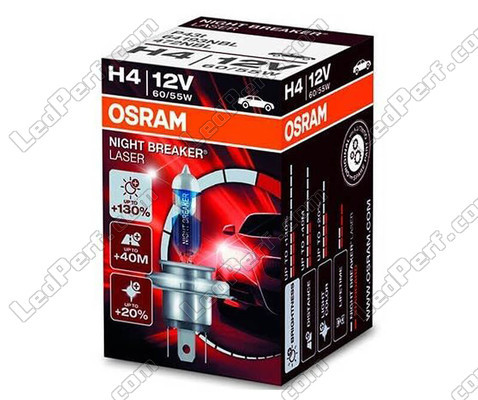 H4 Osram Night Breaker Laser lampe + 130% Einzel