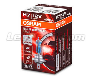 H7 Lampe Osram Night Breaker Laser +150% Einzel verkauft