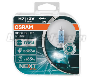 Paar Osram H7 Cool blue Intense Next Gen LED Effect 5000K Glühbirnen