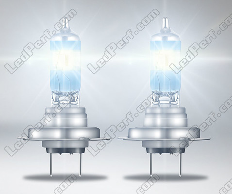 Beleuchtung in Weiß durch die Lampen H7 OSRAM Night Breaker® 200 - 64210NB200-HCB