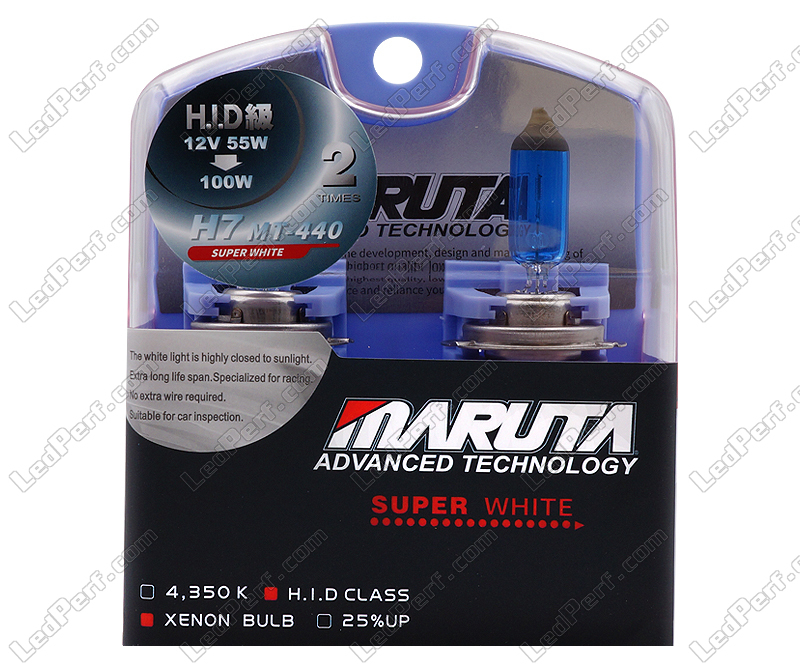 MARUTA ULTRA BOOSTER H7 55W +150% Helligkeit, Halogenlampe für  Scheinwerfer, Abblendlicht, 3800K langlebige Xenon-Gas kaufen