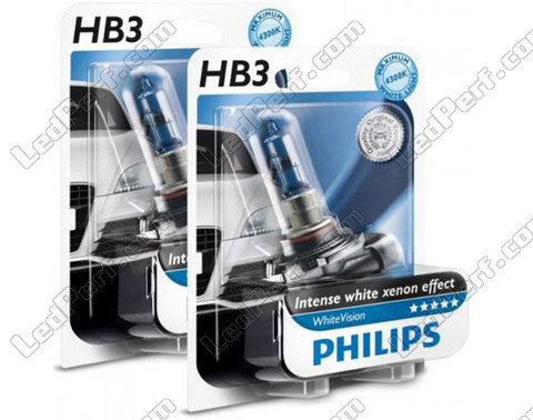 Pack mit 2 HB3 9005-Lampen Philips WhiteVision