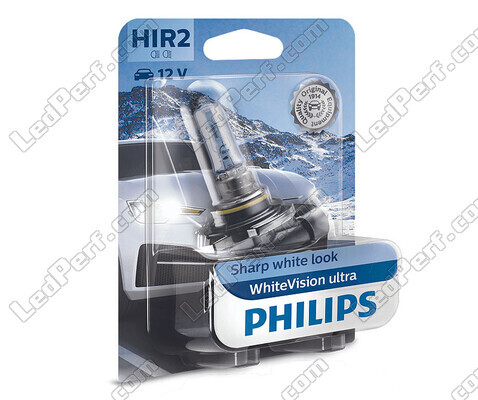 1x Scheinwerferlampe HIR2 Philips WhiteVision ULTRA +60% 55W - 9012WVUB1