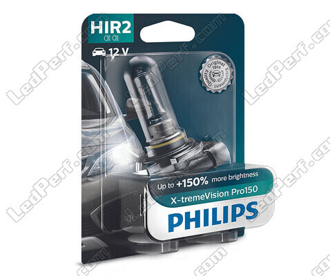 1x Scheinwerferlampe HIR2 Philips X-tremeVision PRO150 55W 12V - 9012XVPB1