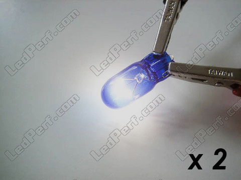 Lampe T10 W5W Halogen Blue Anblick Xenon Effekt Led
