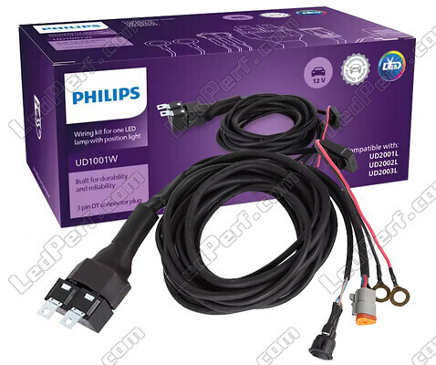 Philips Ultinon Drive UD1001W Kabelbaum mit Relais - 1 DT 3-Pin-Stecker