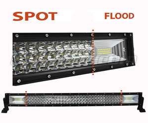 LED-Light-Bar Gebogen Combo 180 W 14400 Lumen 767 mm Spot VS Flood
