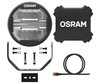 Beleuchtung des Tagfahrlichter LED-Zusatzscheinwerfers Osram LEDriving® ROUND MX260-CB.