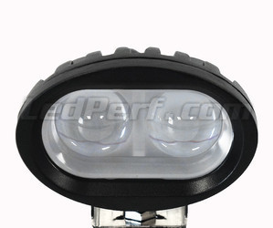 Zusätzliche LED-Scheinwerfer CREE Oval 20W für Motorrad - Roller - Quad Große Reichweite