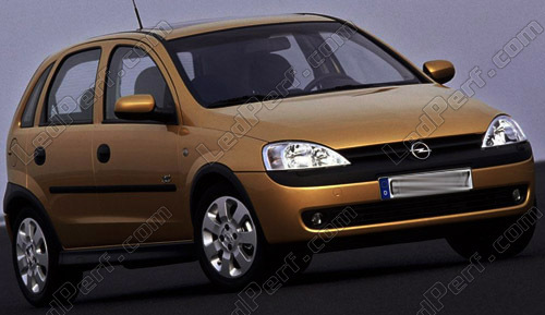 Premium Innenraum Weiß LED Lampen Licht Set für Opel Corsa C 2000-2006