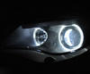 Pack Angel-Eyes mit LEDs für BMW Serie 6 (E63 E64) Phase 1 - Mit Original-Xenon - MTEC V3