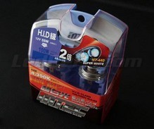 Pack mit 2 Lampen H4 MTEC Super White - Weiß pur