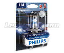 1x Scheinwerferlampe H4 Philips RacingVision GT200 60/55W +200% - 12342RGTB1
