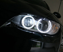 Pack LED-Angel-Eyes H8 (reines Weiß) für 6000K für BMW Serie 3 (E92 E93) - Standard