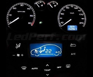 LED-Pack für Tacho/Armaturenbrett für Peugeot 307 grün/Weiß/rot/blau