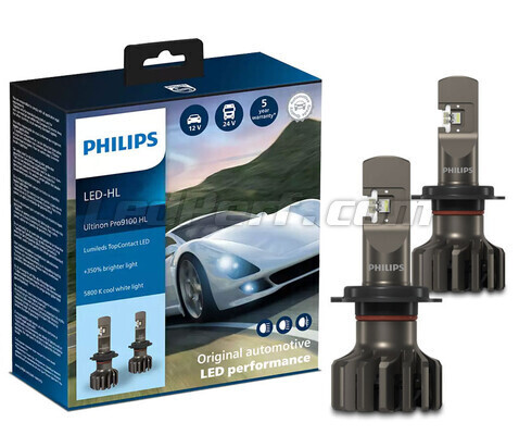 Philips LED Ultinon Pro6000 Set H4+W5W Scheinwerfer + Standlicht mit  Zulassung