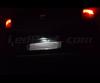 LED-Kennzeichenbeleuchtungs-Pack (Xenon-Weiß) für Dacia Sandero 2