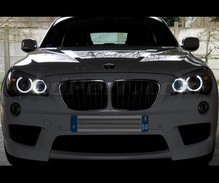 Pack LED-Angel-Eyes H8 (reines Weiß) für 6000K für BMW X1 (E84) - MTEC V3.0