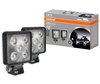 2x LED Arbeitsscheinwerfer Osram LEDriving® CUBE VX70-WD 24W