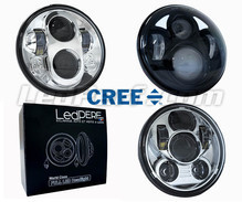 LED-Scheinwerfer für Vespa LXV 50 - optisch Motorrad runde zugelassen