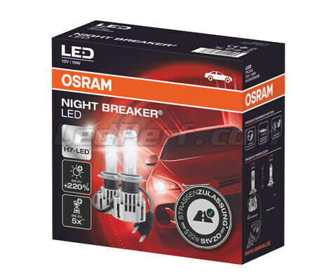 Osram Night Breaker H7-LED mit Straßenzulassung: Halogen überlegen und im  Angebot
