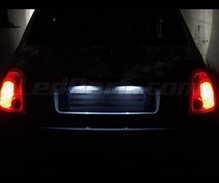 LED-Kennzeichenbeleuchtungs-Pack (Xenon-Weiß) für Fiat 500