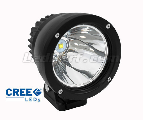 LED-Zusatzscheinwerfer runde 25 W CREE für 4X4 - Quad und SSV .