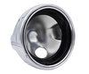 Verchromter Scheinwerfer runde für Full-LED-Optik von Moto-Guzzi Griso 1200